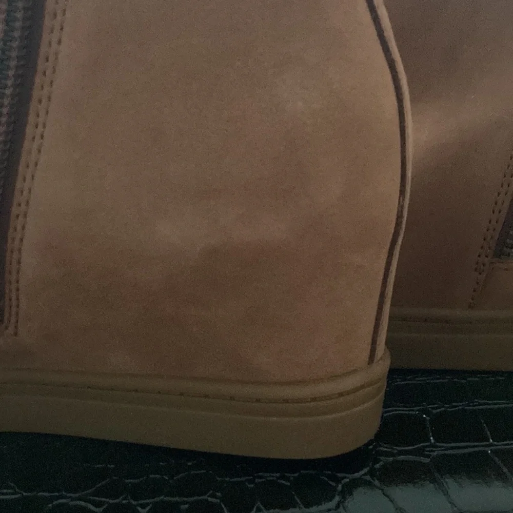 L.Paola suede wedge boots fur trimmed - Picture 12 of 16